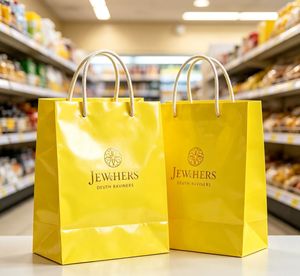 Bolsas de Compras de Papel de Lujo con Impresión Personalizada y Marca OEM/ODM - Empaque e Impresión Totalmente Personalizables - Product Image 1