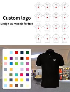 Golf personnalisable de haute qualité pour polos pour hommes et femmes Motif solide Tissu tricoté Caractéristiques évacuant l'humidité - Product Image 6