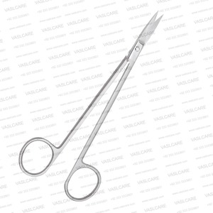 Tijeras Nasales Joseph (16 cm) Curvas – Tijeras de Disección de Cartílago Lateral Inferior para Rinoplastia de Acero Inoxidable de Vaslcare - Product Image 5