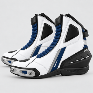 Bottes de moto durables offrant un soutien de la cheville, un mouvement confortable, une adhérence solide et une construction fiable pour un usage quotidien. - Product Image 4