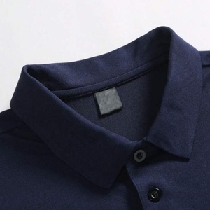 T-shirts de golf pour hommes et femmes, tissu éponge, logo personnalisé, broderie, impression, respirant, style formel, polyester/coton, vente chaude - Product Image 6