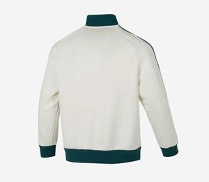 Chaqueta Crema para Hombre con Bolsillos, Corte Regular, Color Sólido, Ropa Casual - Product Image 2