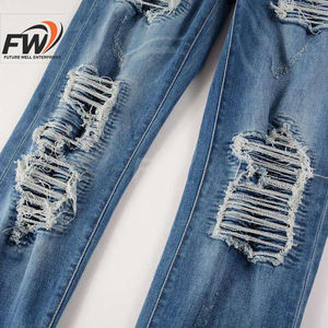 Pantalones Vaqueros de Mezclilla de Alta Calidad, Corte Ajustado, a la Moda, para Hombre, Fabricante, Precio al por Mayor 2025, Pantalones de Mezclilla para Adultos - Product Image 6