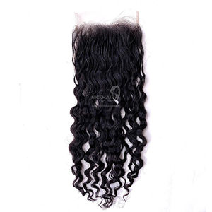Nicehair ผมแท้ธรรมชาติแบบอินเดียผมตรงลูกไม้ปิดผมแบบไม่ผ่านกระบวนการผมแบบ Remy ผมธรรมชาติสีดำสไตล์ลอน - Product Image 6
