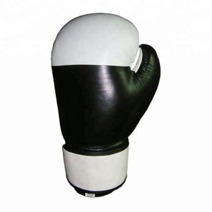 Guantes de MMA Más Vendidos, Guantes de Boxeo de Entrenamiento, Soporte de Muñeca de Cuero, Cierre de Gancho y Bucle, Color Negro, 8oz-16oz, Tamaños Personalizables - Product Image 3