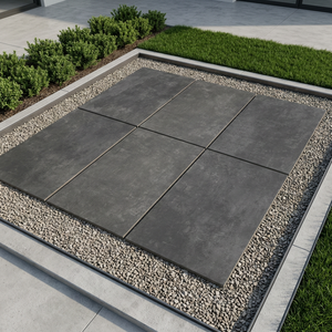 20mm full body porcelain outdoor pavers 600x600mm heavy duty anti slip parking <b>floor</b> tiles - Product Image 1