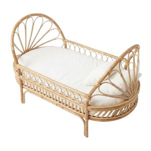 Wholesale Rattan Baby Crib Kids Furniture Nursery Room Factory Price High Quality Hot Sale Cheap Children Furniture Bedding - Product Image 1
