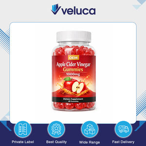 Compléments Nutritionnels de Haute Qualité, Sans OGM, Végétaliens, Sans Gluten, Gommes au Vinaigre de Cidre de Pomme en Forme de Pomme, Soutien Beauté Minimaliste - Product Image 3