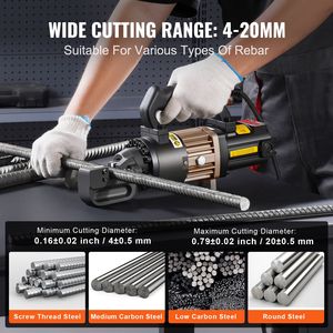 Tagliabarre Elettrico Idraulico ad Alta Potenza 1000W Portatile, Taglio in 2,5 Secondi # Tagliabarre 6 4 20mm Nuovo Motore Principale - Product Image 4