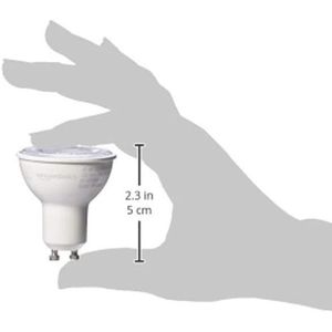 Bombilla LED MR16 de 7W con Equivalencia a 50 Vatios, Base GU10, Luz Blanca Cálida 3000K, Regulable, 10,000 Horas de Duración, 6-P - Product Image 4