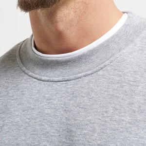 Sweat-shirt décontracté pour homme, sport d'hiver, coupe ajustée, en molleton bouclette épais 100% coton, écologique, tendance - Product Image 3
