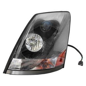 Gruppo Fari Neri per Volvo VNL 2004-2017, Lampadine Alogene Compatibili per Lato Sinistro/Lato Guida, Fari Allo Xenon Alogeni - Product Image 1