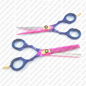 Professional Hair Cutting Scissors <b>Set</b> 2pcs 5.5 Inch <b>Barber</b> Salon Shears Professional Surgical Stainless Steel Instruments - Product Image 6