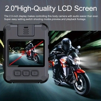 Caméra portable L9 1080P 2K/4K IP65 étanche avec enregistreur audio, caméra de sport portable, vision nocturne, MicroSD
