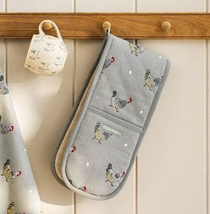 Gant de four au design moderne pour une cuisine élégante, résistant à la chaleur, pour barbecue, avec poignet allongé, exportateur d'Inde - Product Image 2