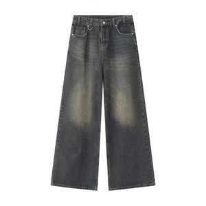 Jeans pour hommes de style streetwear, design personnalisé, denim de haute qualité, pantalon rétro ample, jeans baggy pour hommes - Product Image 3