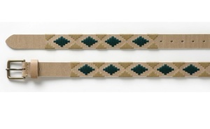 Ceinture polo personnalisée pour homme en cuir de vachette avec boucle automatique en cuivre, cadeau d'affaires, design à cliquet en cuir pleine fleur - Product Image 3