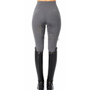 Pantalones de Montar a Caballo para Mujer, de Alta Calidad, Elásticos, de Secado Rápido, Transpirables, de Cintura Alta, Largos, de Spandex/Poliéster, para Uso Diario - Product Image 2