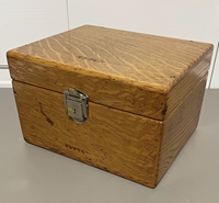 Caja de Joyería de Madera con Gran Capacidad de Almacenamiento, Diseño Tradicional Ligero, Grabada con Láser, con Tapa y Foto Personalizada para Guardar Recuerdos