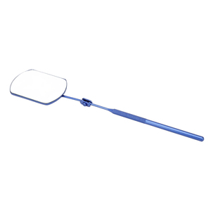 Premium Aesthetic Stainless Steel Gold-Plated Wall Mounted Eyelash Inspection <b>Mirror</b> with Lip Shape Design for Lash Artists - Product Image 1