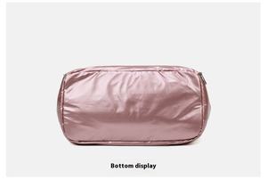 Bolsas de Gimnasio Personalizadas con Logotipo para Mujer, Bolsa de Viaje de Gran Capacidad con Compartimento para Zapatos, Porta Esterilla de Yoga, Impermeable y Ligera - Product Image 2