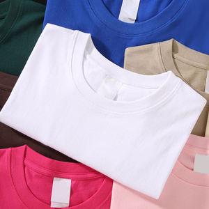 Breathable Cotton T-Shirt <b>White</b> Crewneck Relaxed Fit Soft Short Sleeve Casual Basic <b>Tee</b> Custom Logo Retailers OEM Wholesale DDP - Product Image 3