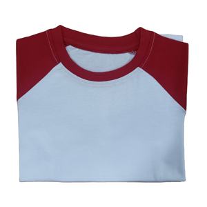 160 Gsm Wholesale India Blank <b>Raglan</b> Sleeve <b>T</b> <b>Shirt</b> 100% Ring Spun Cotton Printing Custom Tagless Logo for Men's Plain <b>T</b> <b>Shirts</b> - Product Image 4