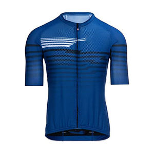 Maillot de cyclisme pour homme en polyester 100% écologique, respirant, imprimé, sans coutures, avec un design unique - Product Image 1