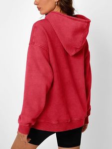 Bulk Quantity <b>Men</b> Acid Washed <b>Red</b> Cotton Fleece Hooded <b>Hoodies</b> <b>For</b> Sale Private Label Custom Design <b>Men</b> Acid Wash - Product Image 2