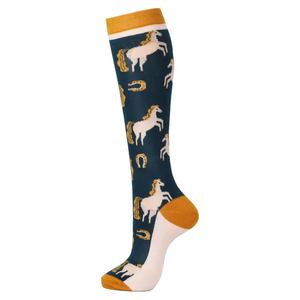 Custom Wholesale Fashion Printing Long Horse Equestrian <b>Boots</b> Riding <b>Socks</b> Sport <b>Socks</b> for Any Season with OEM ODM service - Product Image 3