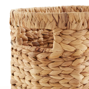 Wholesale Best Quality Water Hyacinth <b>Baskets</b> for Storage Magazine Holder <b>Basket</b> with Handles from Vietnam - Product Image 4