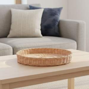 Plateau en rotin artisanal - Product Image 3