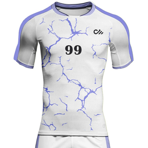 Tenue de football de sublimation de nouvelle conception haut de gamme, en tissus qui s'adaptent parfaitement aux impressions par sublimation, vêtements de sport, vêtements de football, t-shirts - Product Image 6