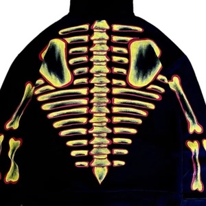 Hoodie lourd sans cordon de serrage, patchwork brodé, design personnalisé, pour hommes, impression sérigraphique, vente en gros - Product Image 3