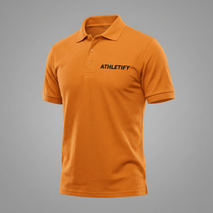Uniforme de travail personnalisé avec logo sur le devant, tenue de bureau formelle, promotionnelle, pour chemise unisexe, restaurant, coton, tissu tricoté 200 grammes - Product Image 1