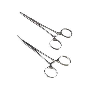 คีมหนีบหลอดเลือดแบบมืออาชีพ Kelly Artery Forceps สำหรับผ่าตัด ใช้ซ้ำได้ ทำจากสแตนเลส - Product Image 1