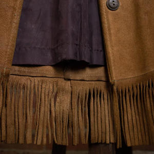 Streetwear Fashion Fringes <b>Suede</b> Leather <b>Jacket</b> Custom Made And All Sizes Available Women's <b>Suede</b> Leather <b>Jackets</b> With Fringes - Product Image 6