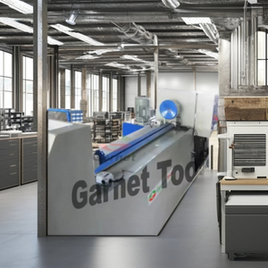 Garnet Tools High-Efficiency Automatic Bamboo Hydraulic <b>Splitter</b> Machine with 200W Power 220V 70kg for Chopstick Making - Product Image 3