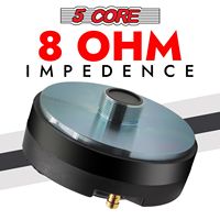 Altavoz de Compresión con Tweeter de Titanio de 300W RMS y 8 Ohmios con Rosca de 18 TPI Modelo D0100H5HHGJ Código CD 135