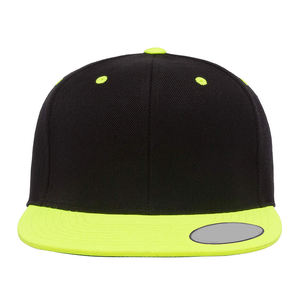 Casquette Snapback Unisexe Personnalisable en Gros à Visière Plate, Réglable en Coton, Style Hip-Hop, pour Cadeau Promotionnel et Streetwear - Product Image 1