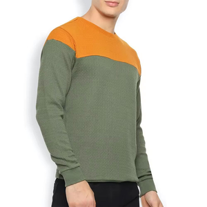 เสื้อสเวตเชิ้ตผู้ชายเนื้อนุ่ม ผ้าฟลีซ คอกลม แขนยาว ทรงหลวม สวมใส่สบาย เหมาะสำหรับฤดูหนาว ใช้ได้ทุกวัน - Product Image 1