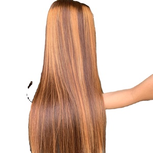 Extensión de cabello humano, extensiones de pelo largo Natural degradado, económico, liso, sin costuras - Product Image 1