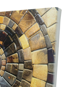 Panneau mural 3D en métal gaufré imprimé UV, best-seller, pour la décoration de la maison et du salon, art mural, taille et forme personnalisées - Product Image 2