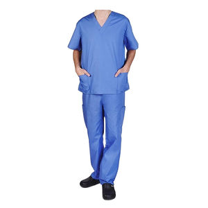 Uniforme Médico Personalizado con Color y Diseño a Medida, MOQ Bajo, Modelo Nuevo Más Vendido para Hombre, Uniformes Médicos para Hombre en Color Sólido - Product Image 4