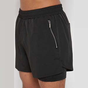 Pantalones Cortos Deportivos para Hombre, Diseño Moderno, Corte Regular, Secado Rápido, Transpirables, Antibacterianos, con Logotipo Personalizado - Product Image 5