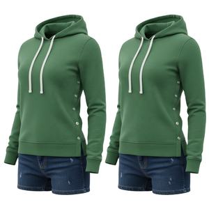 Sweat à capuche uni de haute qualité pour l'automne et l'hiver, logo personnalisé, streetwear, molleton, sweat à capuche pour homme, sweat à capuche oversize pour homme - Product Image 4