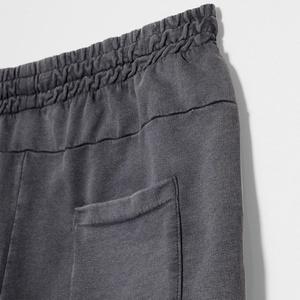 High Quality Men's Casual Shorts Comfortable and Youthful Custom Logo Simple Cotton Hot Sale Plain Dyed Solid Pattern gym Shorts - Product Image 5