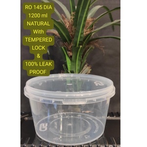 Vista RD ภาชนะเก็บอาหารทรงกลม1200มล. ดีไซน์เรียบพลาสติกอเนกประสงค์ - Product Image 3