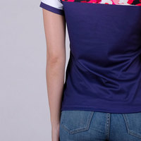 Pakaian Olahraga Wanita untuk Latihan Golf Lengan Pendek Ringan dengan Logo Kustom, Bahan Penyerap Keringat, 100% Katun Berkualitas Tinggi