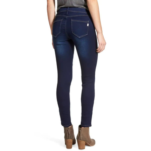 New Arrival Women <b>Stretch</b> Skinny Jeans | High Rise Slim Fit Breathable <b>Denim</b> Pants | Custom Logo Fashion <b>Denim</b> Trousers | OEM - Product Image 3